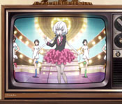 junko idol show on crt television